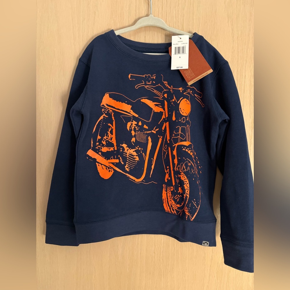 Appaman navy long sleeve shirt